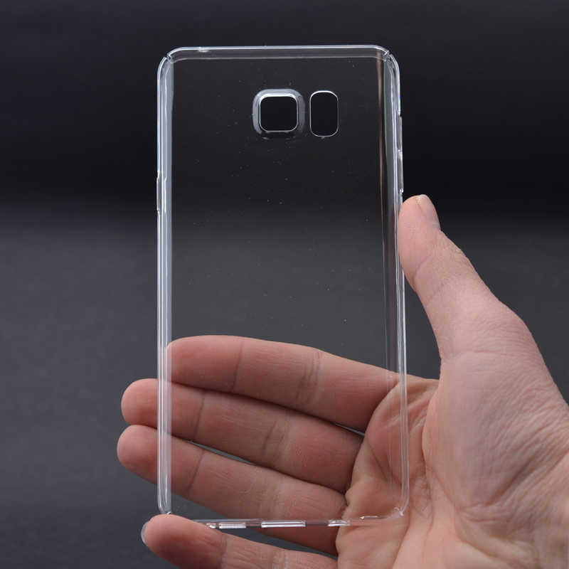 Galaxy Note 5 Kılıf Zore Clear Kapak