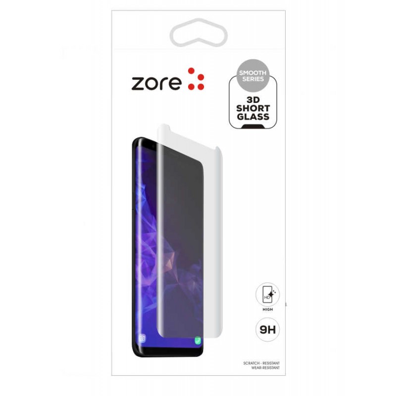 Galaxy Note 9 Zore 3D Short Glass Ekran Koruyucu