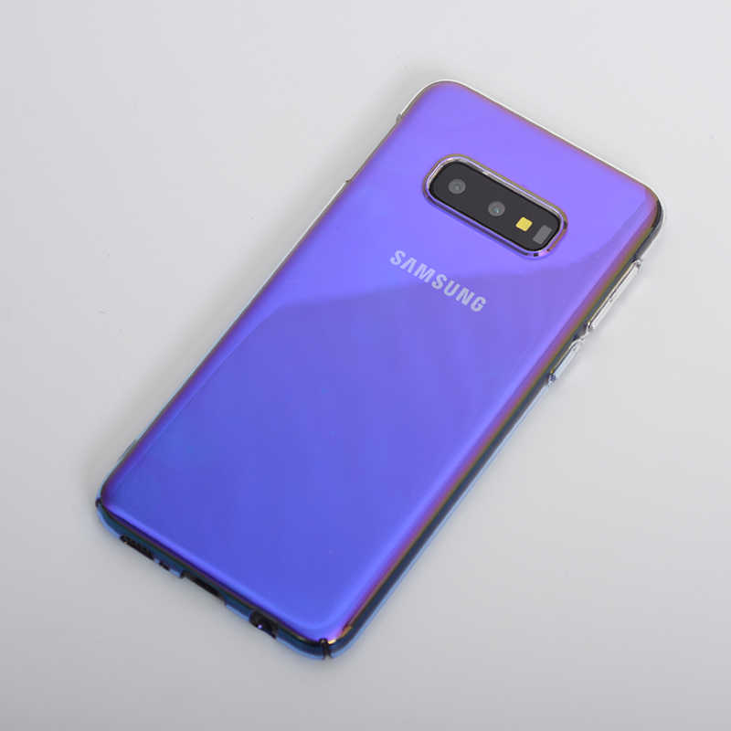 Galaxy S10E Kılıf Zore Renkli Transparan Kapak