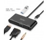 Go Des GD-8761 Usb-C To HDTV-VGA Adaptör