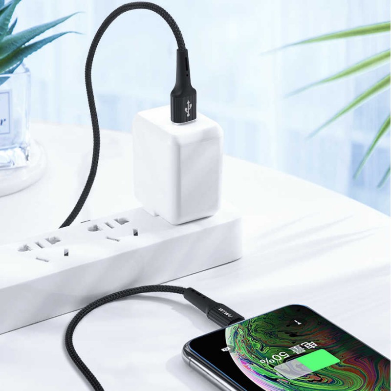 Wiwu G30 Gear Charging Lightning Kablo