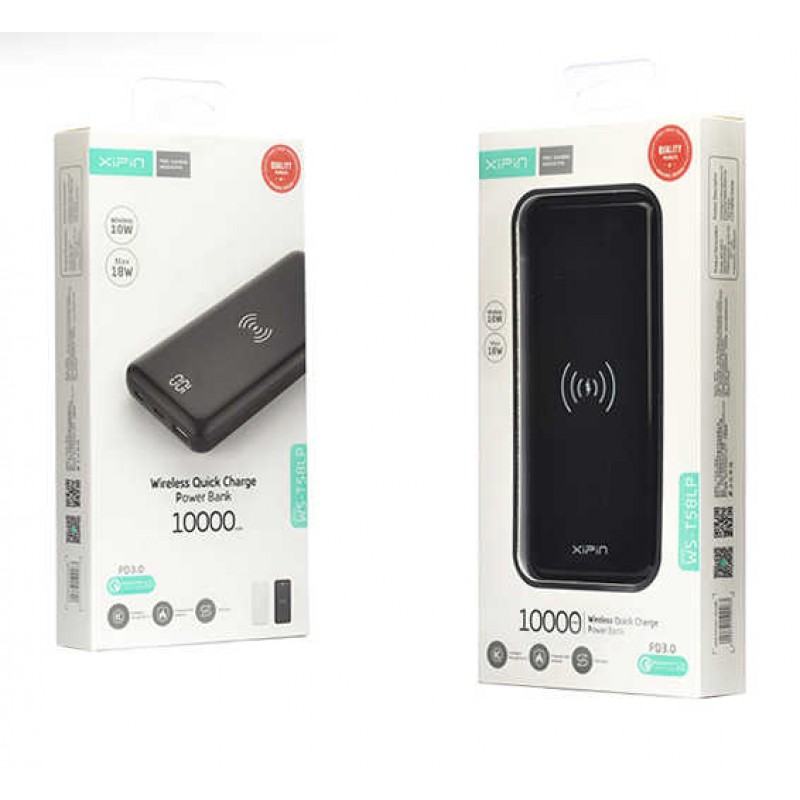 Xipin WS-T58 10000 Mah Wireless Powerbank