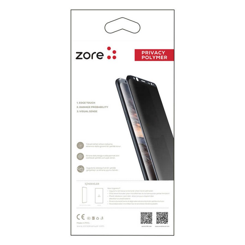 Galaxy Note 10 Plus Zore Privacy Polymer Nano Ekran Koruyucu