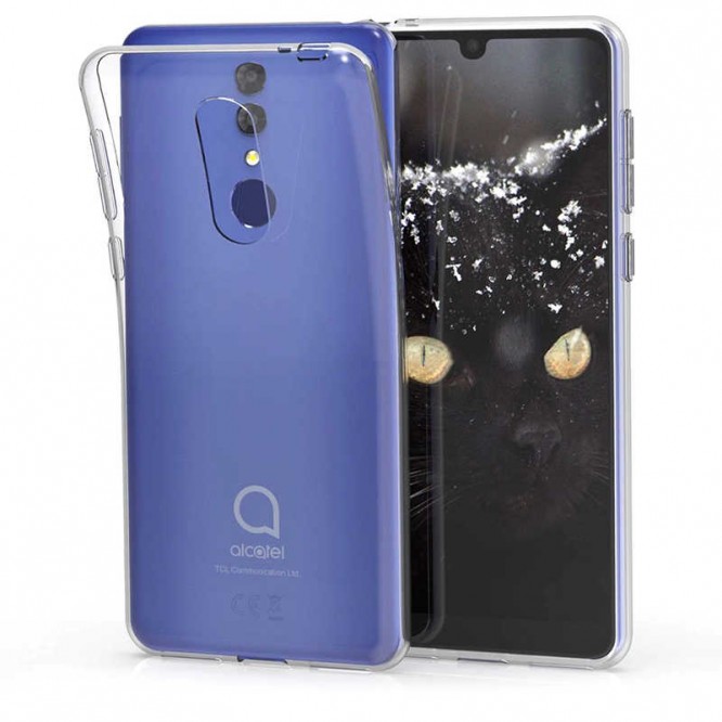 Alcatel 3 2019 Kılıf Zore Süper Silikon Kapak