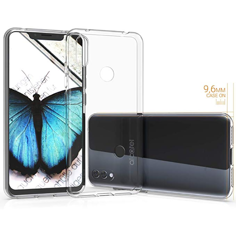 Alcatel 5V Kılıf Zore Süper Silikon Kapak