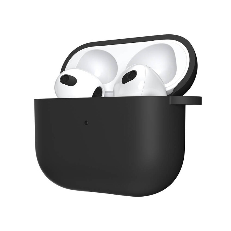 Apple Airpods 3. Nesil Kılıf Yumuşak Dokunuşlu Likit Silikon Tasarımlı Lisanslı Switcheasy Skin Kapak