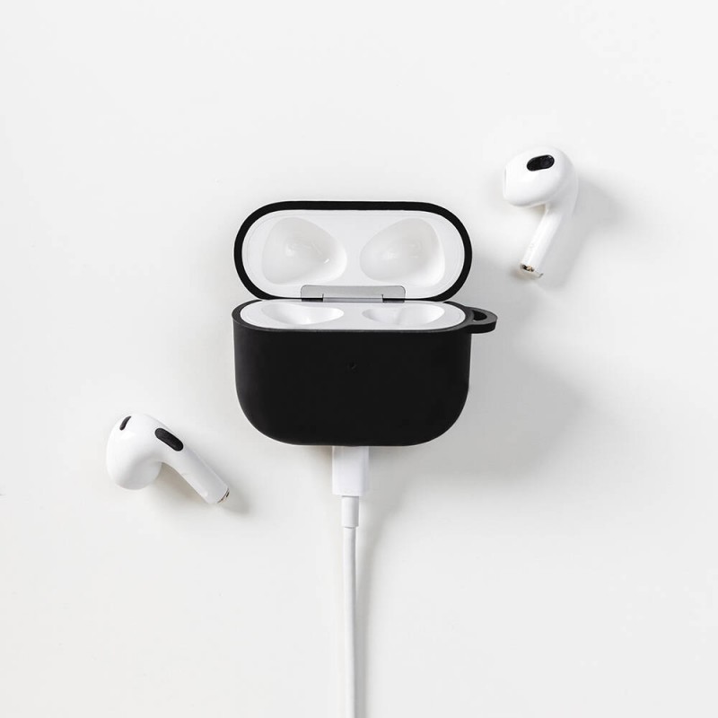 Apple Airpods 3. Nesil Kılıf Yumuşak Dokunuşlu Likit Silikon Tasarımlı Lisanslı Switcheasy Skin Kapak