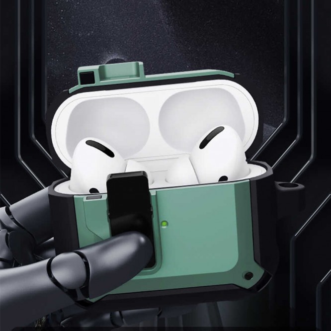 Apple Airpods Kılıf Wiwu Mecha Kılıf