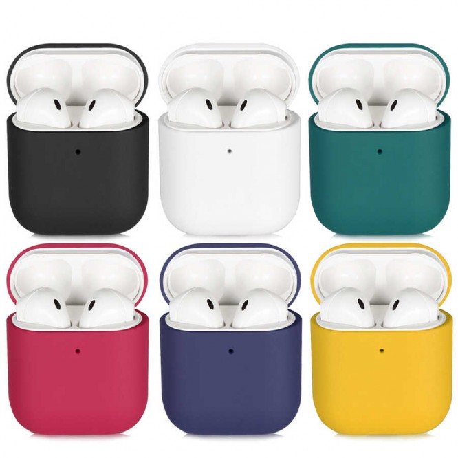 Apple Airpods Kılıf Zore Silk Silikon