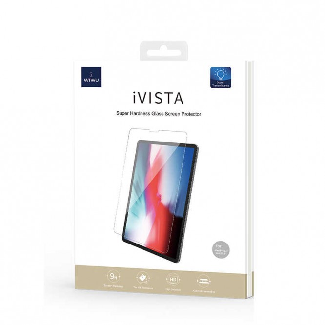 Apple iPad 10.2 (8.Nesil) Wiwu iVista 2.5D Glass Ekran Koruyucu