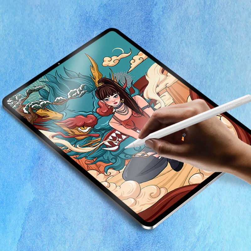 Apple iPad 10.2 (8.Nesil) Wiwu Removable Mıknatıslı Ekran Koruyucu