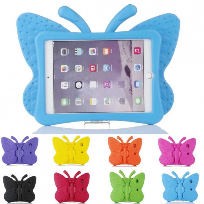 Apple iPad 2 3 4 Zore Butterfly Standlı Tablet Kılıf