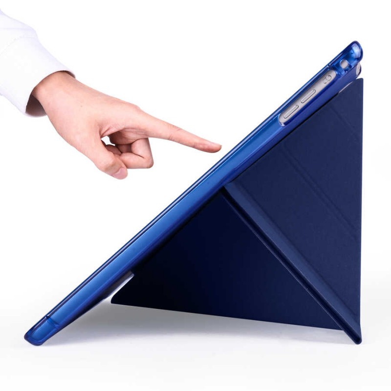 Apple iPad 9.7 2017 (5.Nesil) Kılıf Zore Tri Folding Kalem Bölmeli Standlı Kılıf