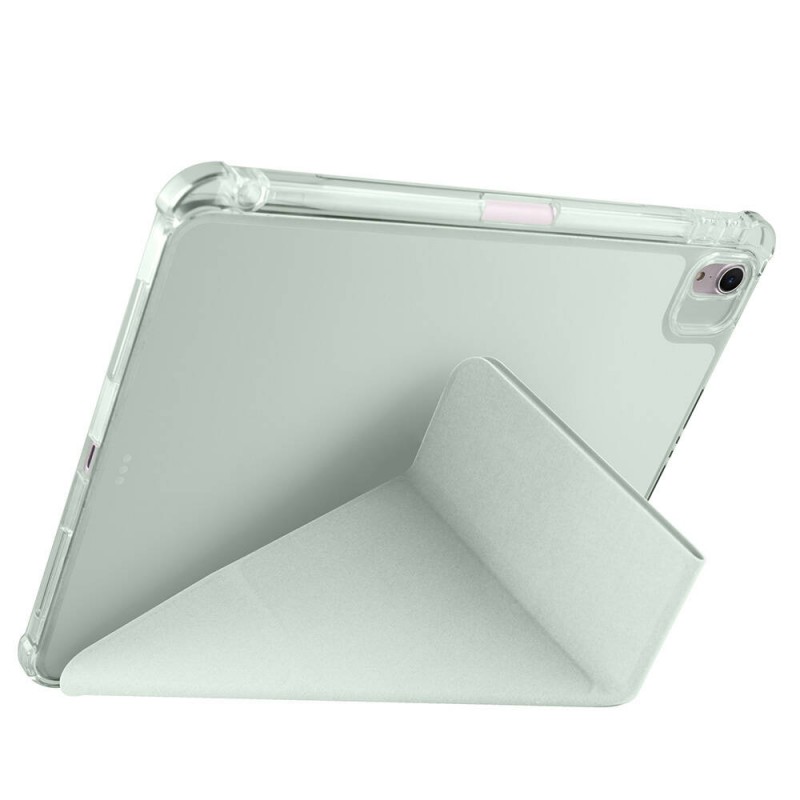 Apple iPad Air 11 2024 Kılıf Zore Tri Folding Kalem Bölmeli Standlı Kılıf