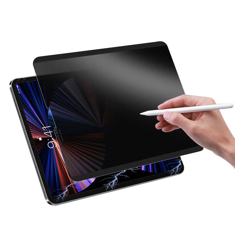 Apple iPad Pro 11 2020 (2.Nesil) ​Wiwu iPrivacy Magnetik Paper Like Hayalet Ekran Koruyucu