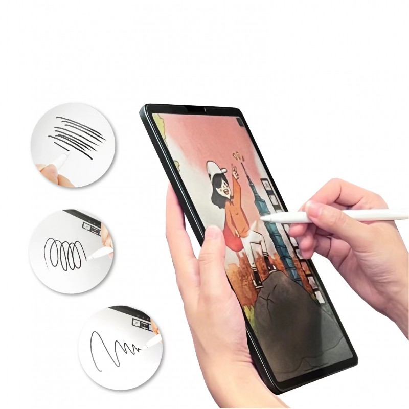 Apple iPad Pro 11 2021 (3.Nesil) Kağıt Hisli Mat Davin Paper Like Tablet Ekran Koruyucu