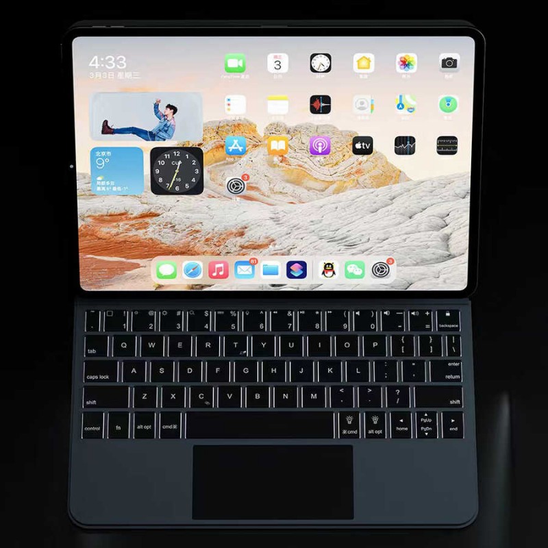 Apple iPad Pro 12.9 2022 M2 Wiwu Magic Keyboard