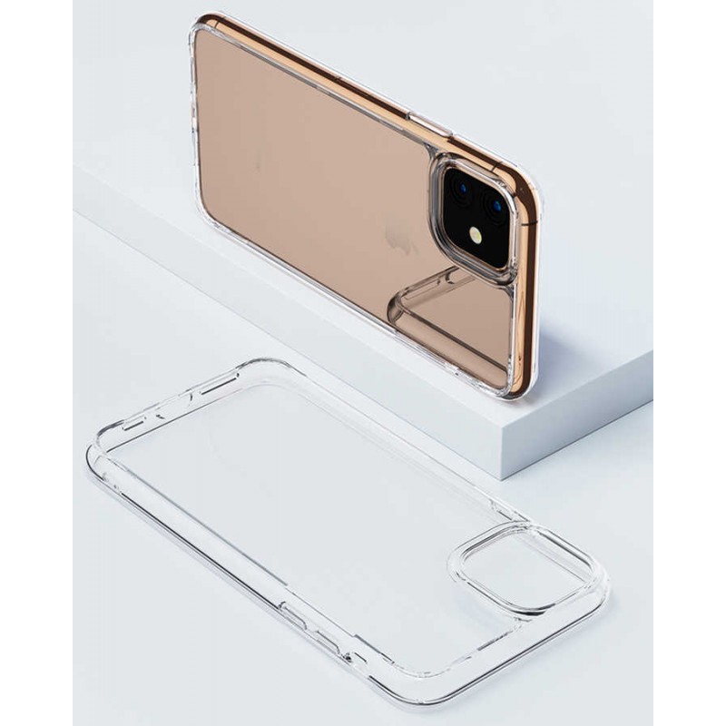 Apple iPhone 11 Kılıf Benks Magic Crystal Clear Glass Kapak