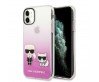 Apple iPhone 11 Kılıf Karl Lagerfeld Sert TPU K&C Dizayn Kapak