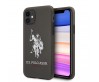 Apple iPhone 11 Kılıf U.S. POLO ASSN. Transparan Silikon Büyük Logo Dizayn Kapak