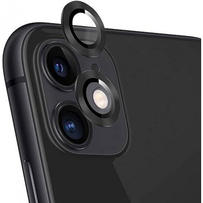 Apple iPhone 11 Zore CL-12 Premium Safir Parmak İzi Bırakmayan Anti-Reflective Kamera Lens Koruyucu