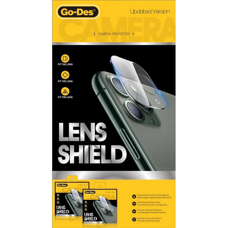 Apple iPhone 13 Go Des Lens Shield Kamera Lens Koruyucu