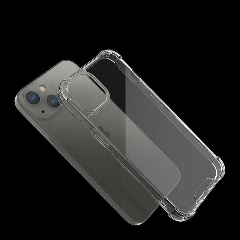 Apple iPhone 13 Kılıf Zore Kamera Korumalı Nitro Anti Shock Silikon