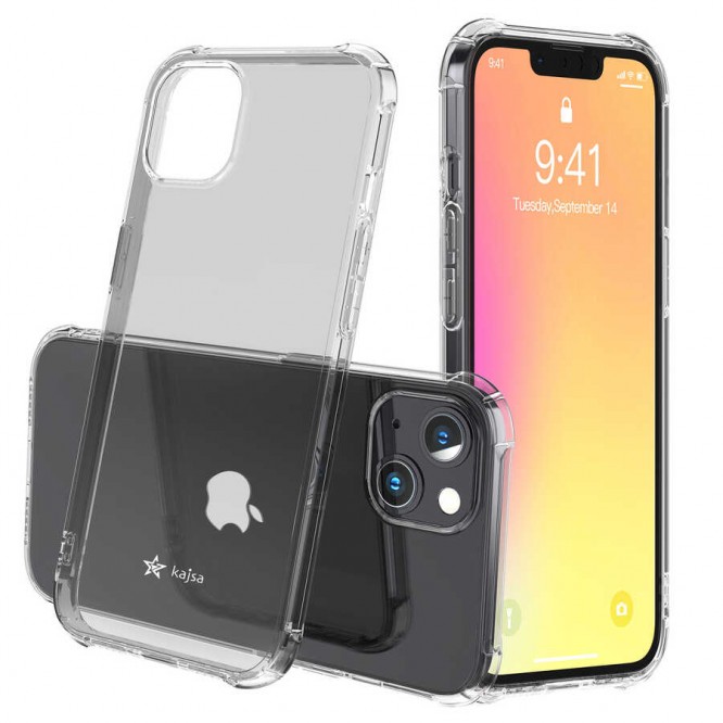 Apple iPhone 13 Mini Kılıf Kajsa Transparent Kapak