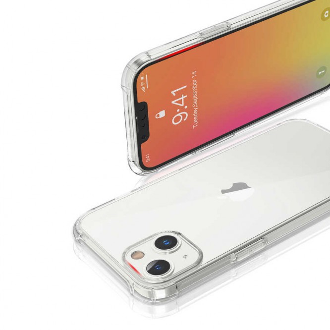 Apple iPhone 13 Mini Kılıf Kajsa Transparent Kapak