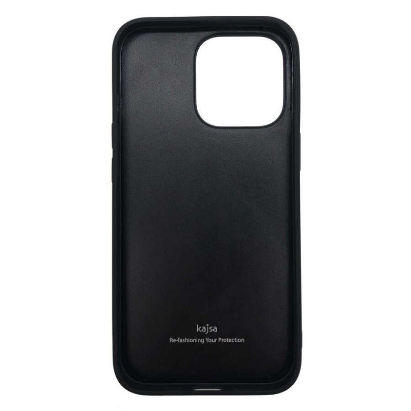 Apple iPhone 13 Pro Kılıf Kajsa Carbon Fiber Collection Arka Kapak