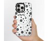 Apple iPhone 13 Pro Kılıf Magsafe Şarj Özellikli Polka Dot Desenli Youngkit Spots Serisi Kapak