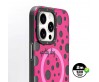 Apple iPhone 13 Pro Kılıf Magsafe Şarj Özellikli Polka Dot Desenli Youngkit Spots Serisi Kapak