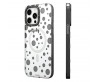 Apple iPhone 13 Pro Kılıf Magsafe Şarj Özellikli Polka Dot Desenli Youngkit Spots Serisi Kapak