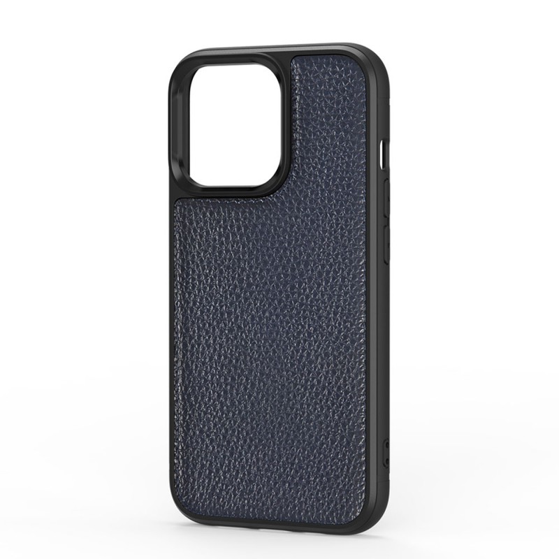 Apple iPhone 13 Pro Kılıf Wiwu Genuine Leather Plastic Calfskin Orjinal Deri Kapak