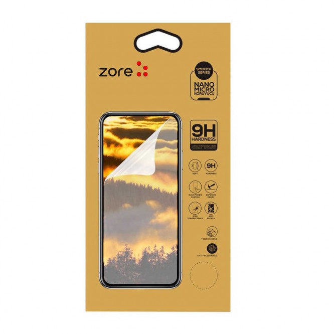 Apple iPhone 13 Pro Zore Back Nano Micro Temperli Arka Koruyucu