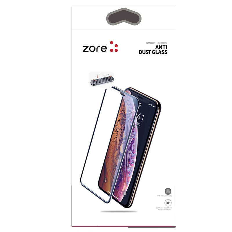 Apple iPhone 15 Pro Ahize Toz Önleyici Zore Anti-Dust Temperli Ekran Koruyucu