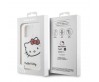 Apple iPhone 15 Pro Kılıf Hello Kitty Orjinal Lisanslı Yazı ve İkonik Logolu Kitty Head Kapak