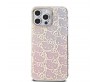 Apple iPhone 15 Pro Max Kılıf Hello Kitty Orjinal Lisanslı Renk Geçişli Elektroplating Kaplama Kitty Head Desenli Kapak