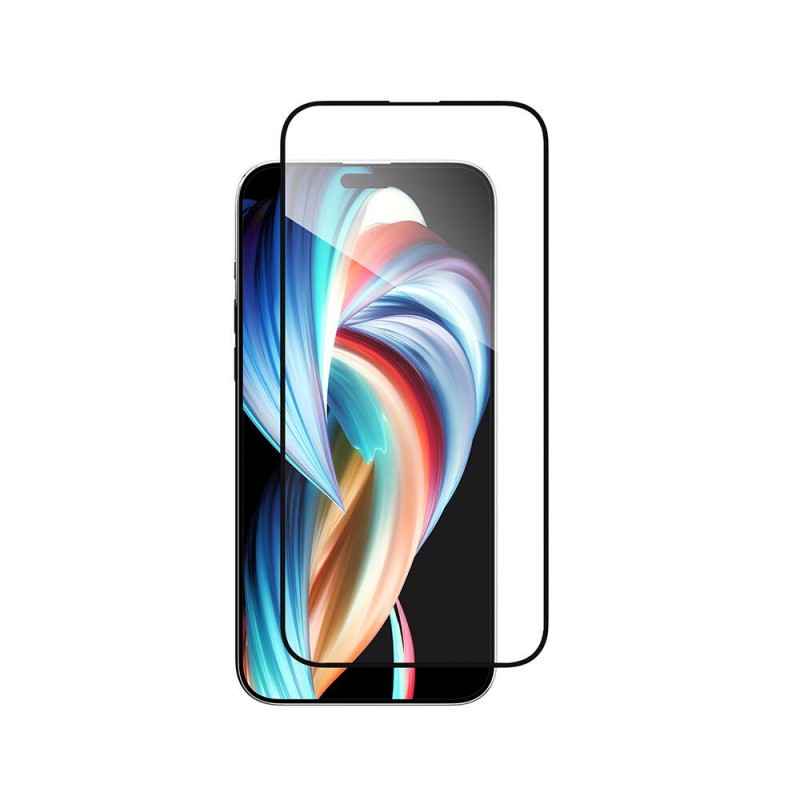 Apple iPhone 15 Pro Premium Temperli Ultra HD Lisanslı Switcheasy Glass 9H Cam Ekran Koruyucu