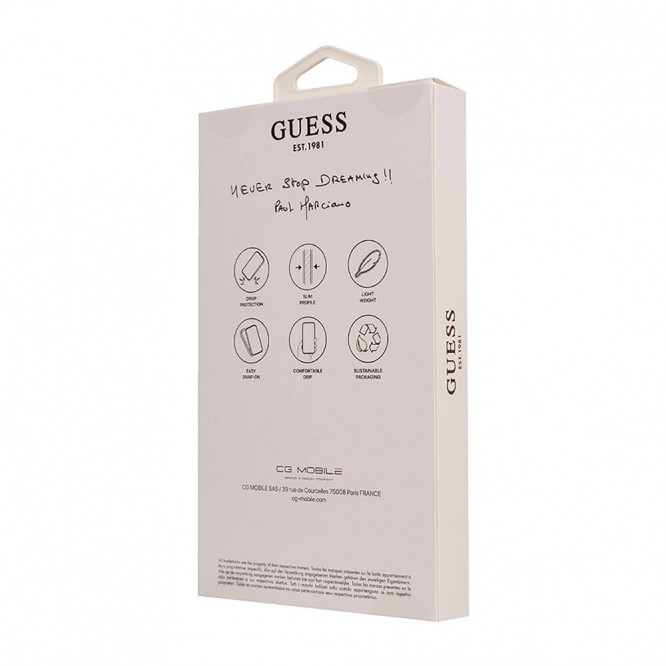 Apple iPhone 16 Plus Kılıf Guess Orjinal Lisanslı Big Love Guess Kapak