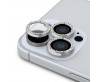 Apple iPhone 16 Pro Guess Orjinal Lisanslı Rhinestone Ekran Koruyucu + Lens Koruyucu 2in1 Aksesuar Seti