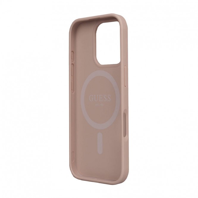 Apple iPhone 16 Pro Kılıf Guess Orjinal Lisanslı Small 4G Classic Kapak