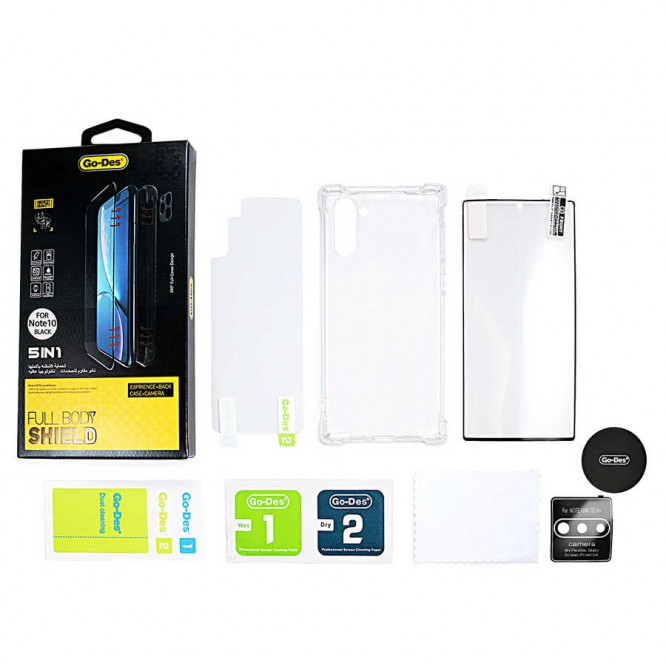 Galaxy Note 10 Go Des 5 in 1 Full Body Shield