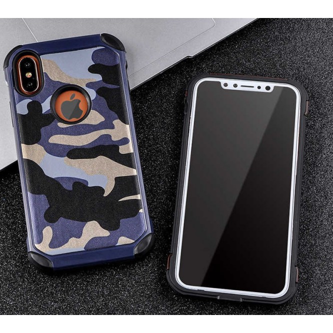 Apple iPhone X Kılıf Zore Army Silikon Kapak