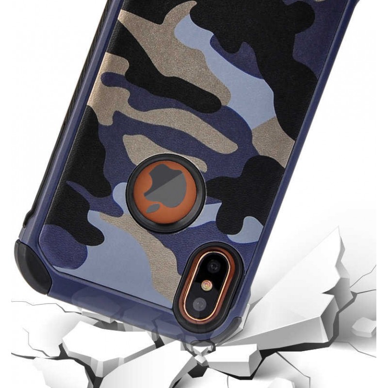 Apple iPhone X Kılıf Zore Army Silikon Kapak