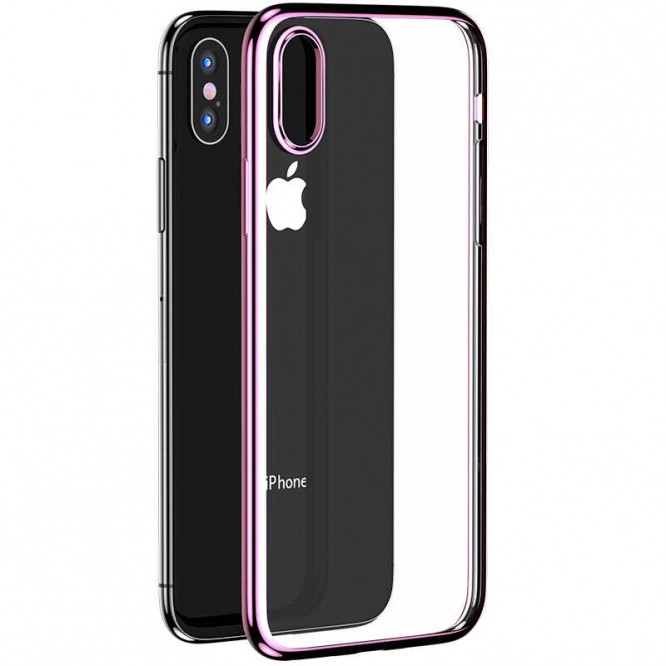 Apple iPhone X Benks Magic Glitz Ultra-Thin Transparent Protective Soft Kapak