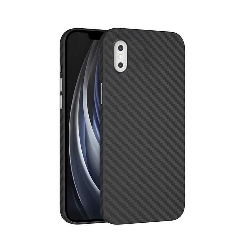 Apple iPhone X Kılıf ​​​​​Wiwu Skin Carbon PP Kapak