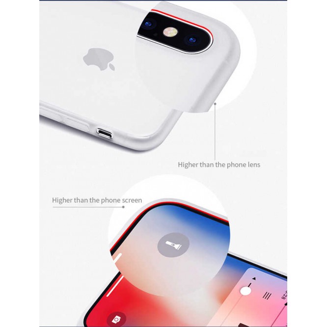 Apple iPhone X Kılıf ​​​​​Wiwu Skin Nano PP Kapak