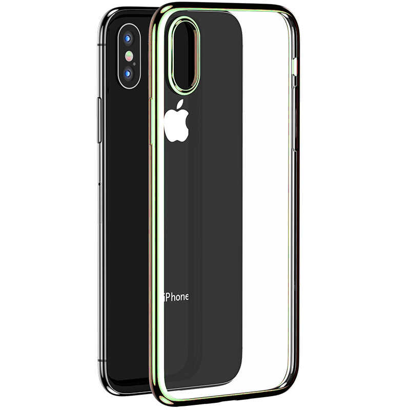 Apple iPhone XS 5.8 Benks Magic Glitz Ultra-Thin Transparent Protective Soft Kapak