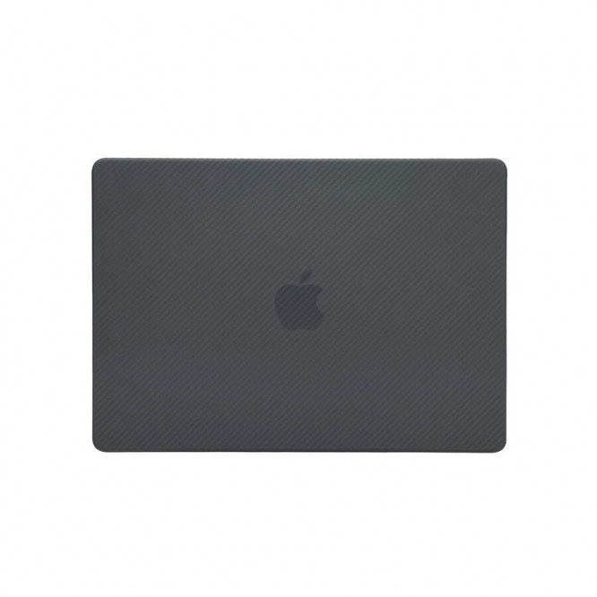 Apple Macbook 13.3' Air 2020 A2337 Zore MSoft Carbon Fiber Tasarımlı Kapak